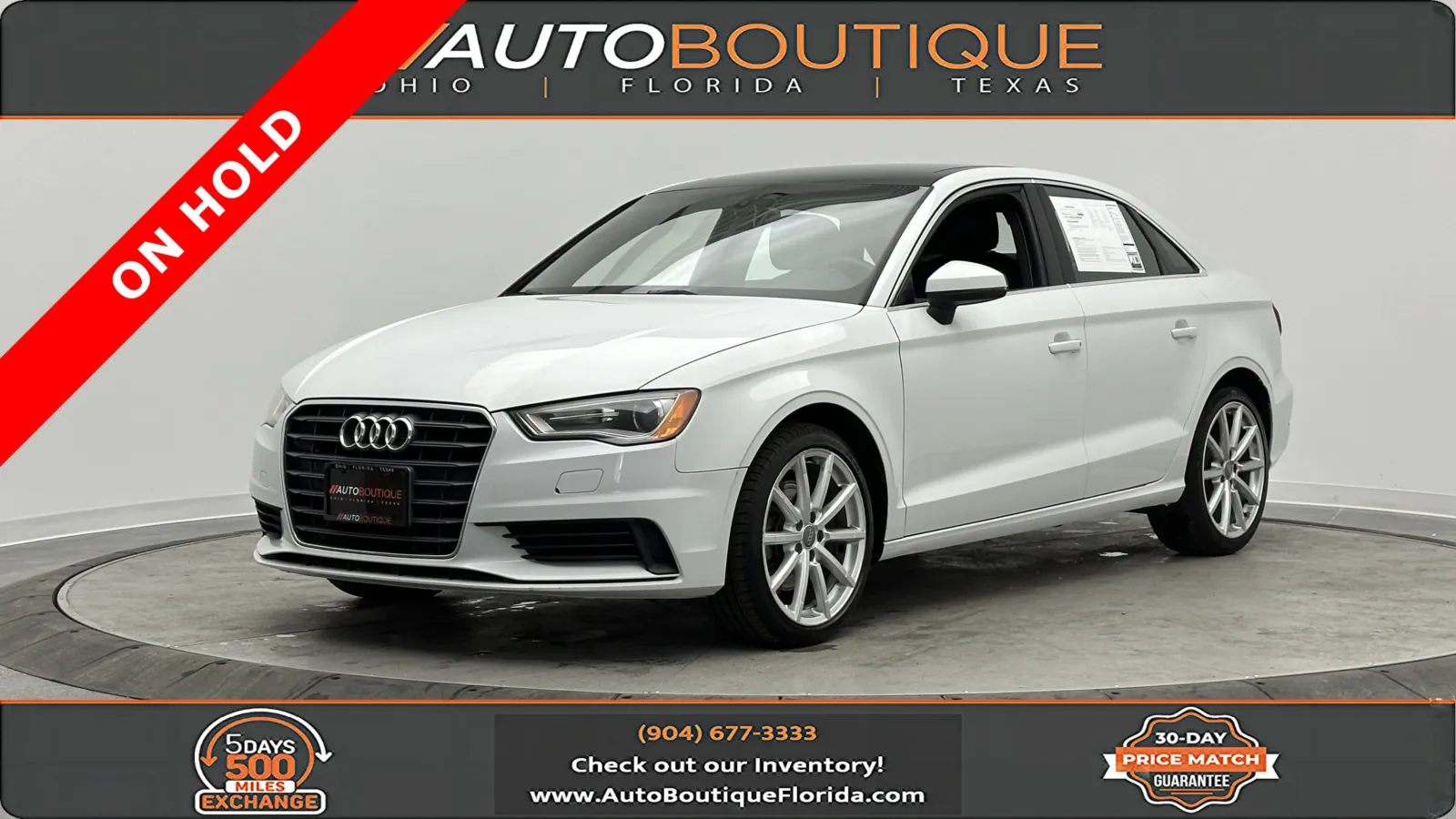 2015 Audi A3 Sedan Premium