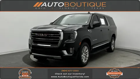 Black 2022 GMC Yukon XL SLT for sale in Jacksonville, FL