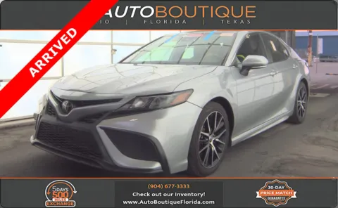 Silver 2022 Toyota Camry SE for sale in Jacksonville, FL