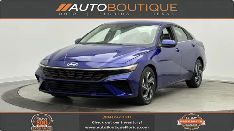 Blue 2025 Hyundai Elantra Limited for sale in Jacksonville, FL