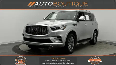 Silver 2020 INFINITI QX80 LUXE for sale in Jacksonville, FL