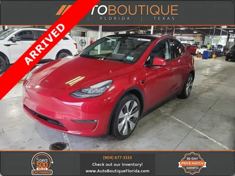 Red 2021 Tesla Model Y Long Range for sale in Jacksonville, FL