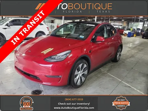 Red 2021 Tesla Model Y Long Range for sale in Jacksonville, FL