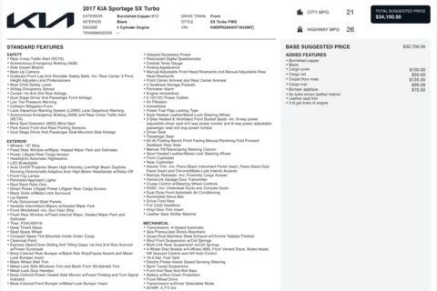 Photos of 2017 Kia Sportage SX Turbo for sale in Jacksonville, FL at Auto Boutique Florida