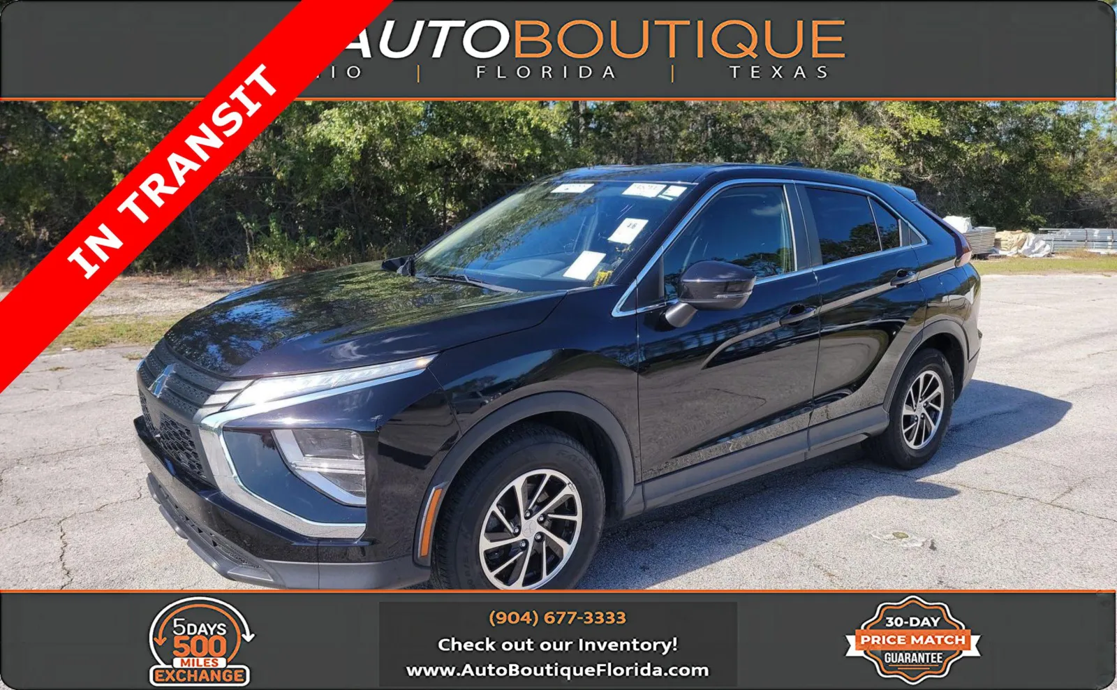 Black 2022 Mitsubishi Eclipse Cross ES for sale in Jacksonville, FL