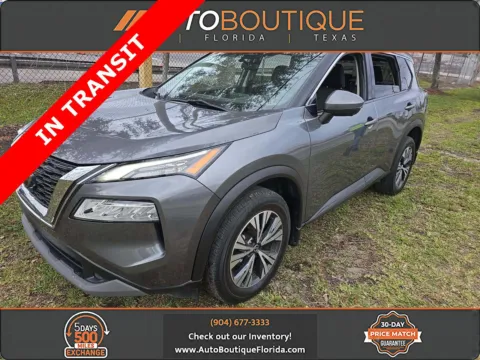 Gray 2021 Nissan Rogue SV for sale in Jacksonville, FL