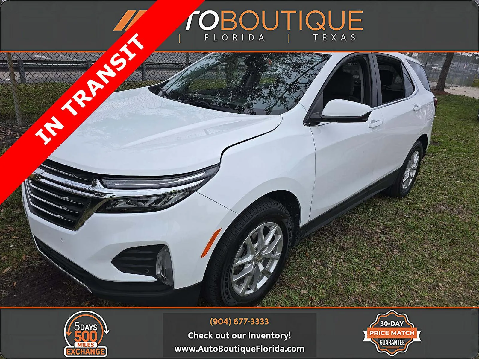 White 2024 Chevrolet Equinox LT for sale in Jacksonville, FL