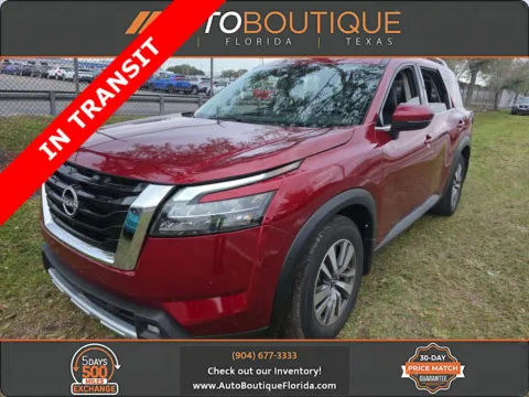 Red 2022 Nissan Pathfinder SL for sale in Jacksonville, FL