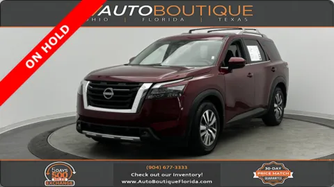 Red 2022 Nissan Pathfinder SL for sale in Jacksonville, FL