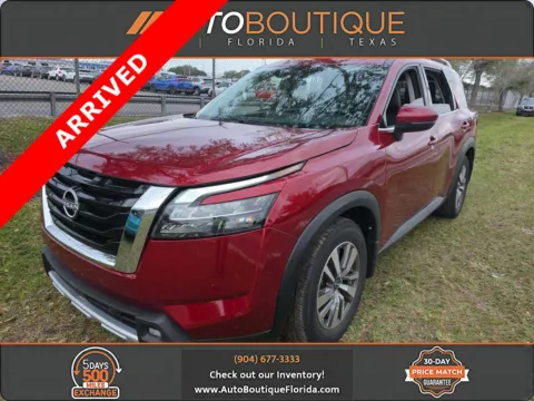 Red 2022 Nissan Pathfinder SL for sale in Jacksonville, FL