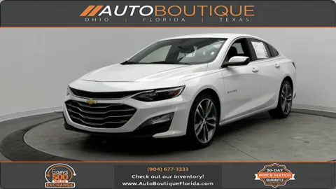 White 2022 Chevrolet Malibu LT for sale in Jacksonville, FL