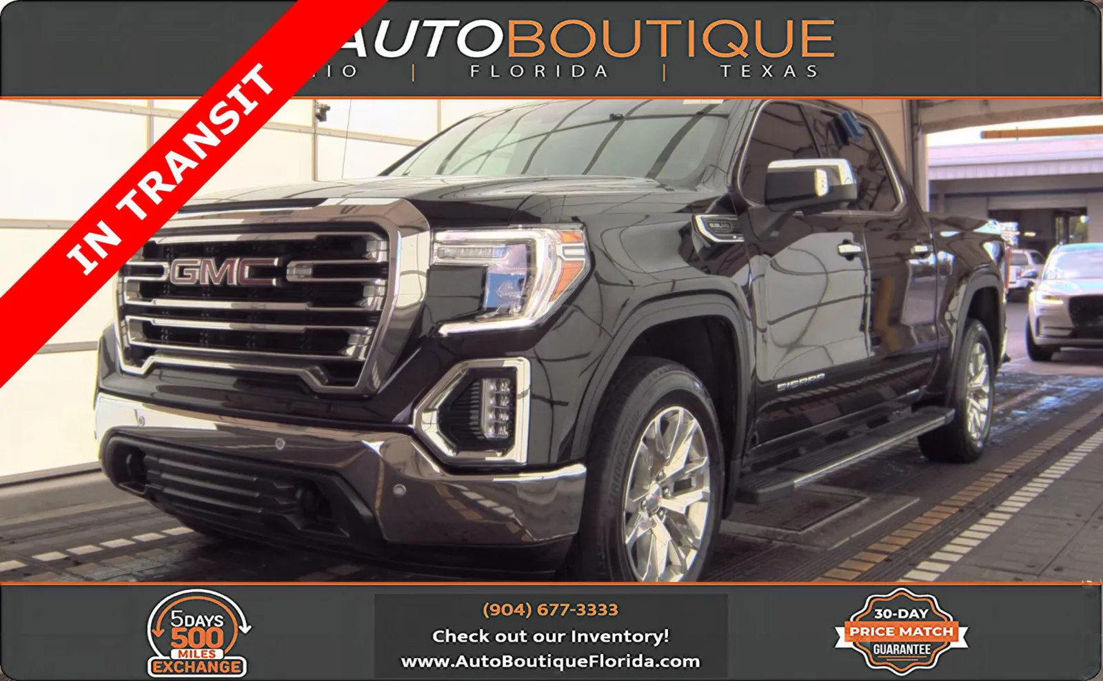Black 2019 GMC Sierra 1500 SLT for sale in Jacksonville, FL