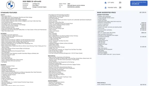 More photos of 2020 BMW X5 xDrive40i at Auto Boutique Florida, FL