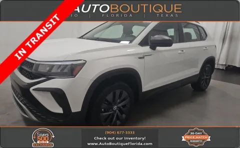 White 2023 Volkswagen Taos S for sale in Jacksonville, FL