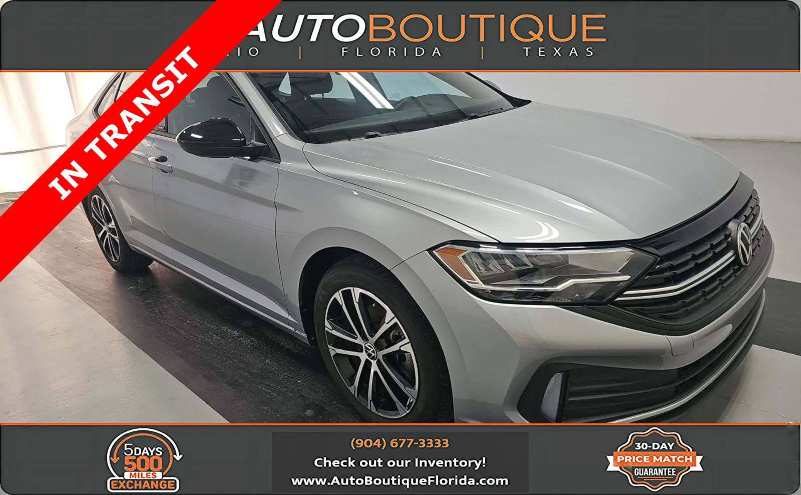 Silver 2023 Volkswagen Jetta Sport for sale in Jacksonville, FL