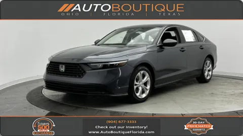 Gray 2023 Honda Accord Sedan LX for sale in Jacksonville, FL