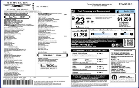 More photos of 2021 Chrysler 300 Touring L at Auto Boutique Florida, FL