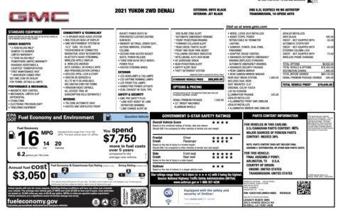 More photos of 2021 GMC Yukon Denali at Auto Boutique Florida, FL