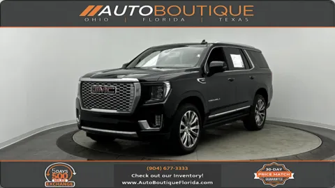 Black 2021 GMC Yukon Denali for sale in Jacksonville, FL