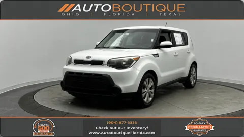 White 2015 Kia Soul + for sale in Jacksonville, FL