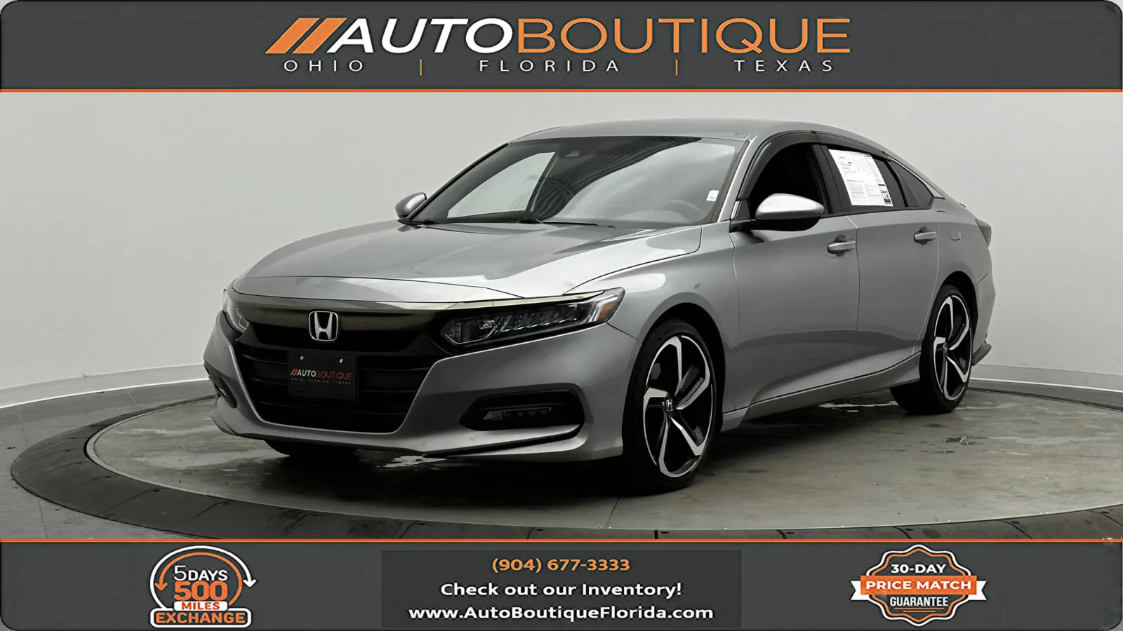 2019 Honda Accord Sedan Sport 1.5T for sale in Jacksonville, FL