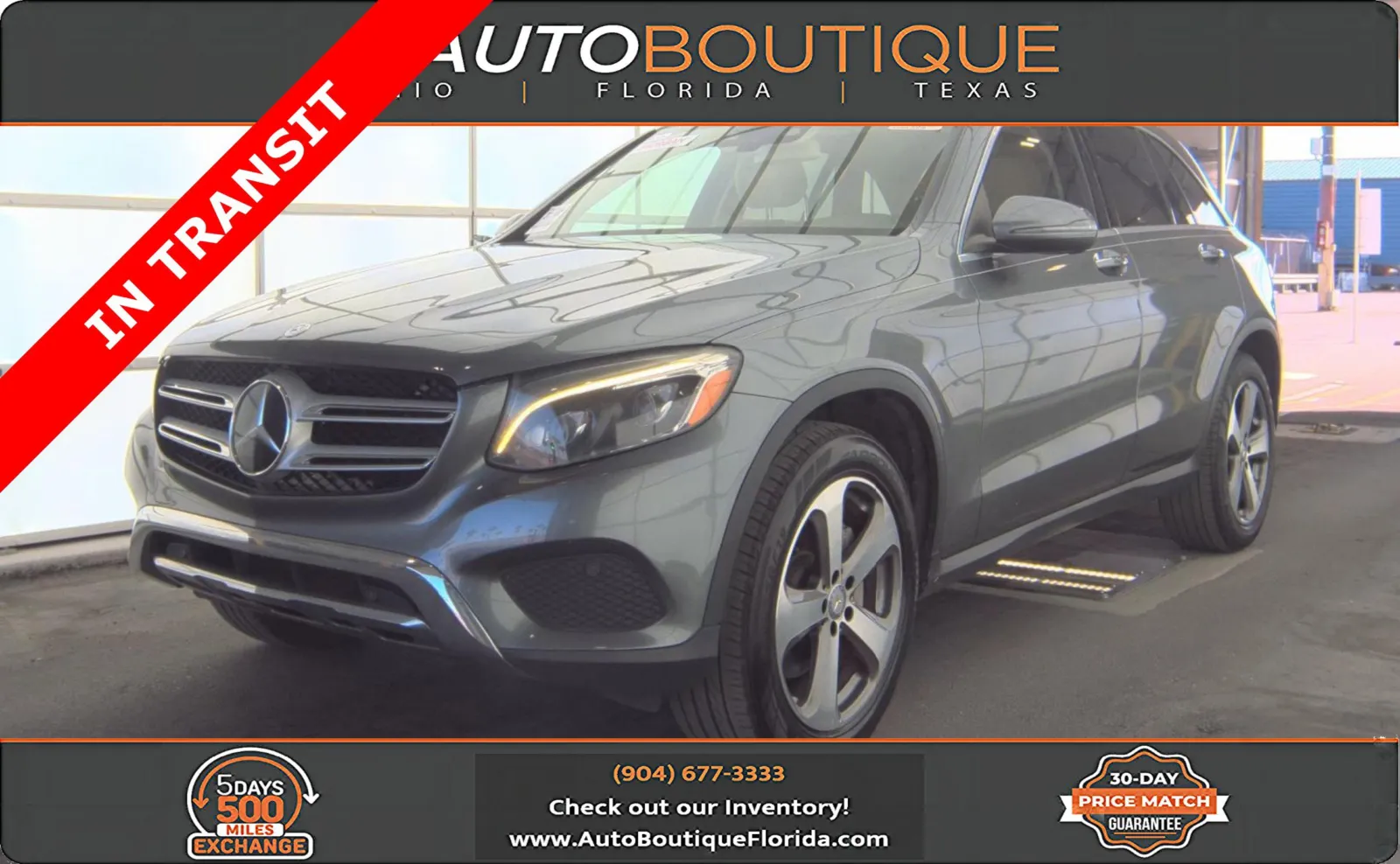 Gray 2017 Mercedes-Benz GLC 300 for sale in Jacksonville, FL