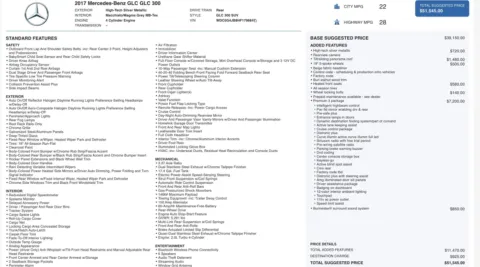 Photos of 2017 Mercedes-Benz GLC 300 for sale in Jacksonville, FL at Auto Boutique Florida