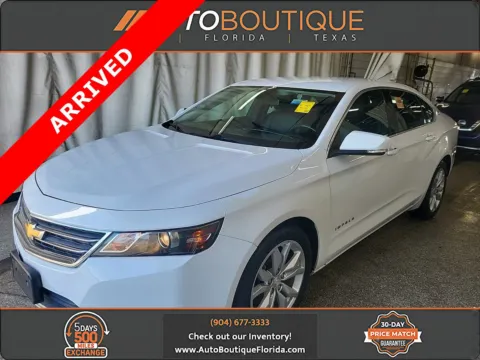 White 2019 Chevrolet Impala LT for sale in Jacksonville, FL