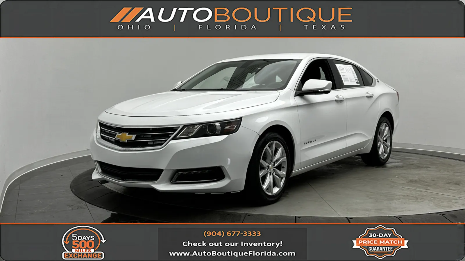 2019 Chevrolet Impala LT for sale in Jacksonville, FL