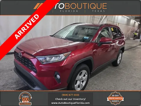 Red 2020 Toyota RAV4 XLE for sale in Jacksonville, FL