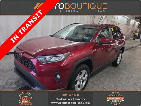 Red 2020 Toyota RAV4 XLE for sale in Jacksonville, FL