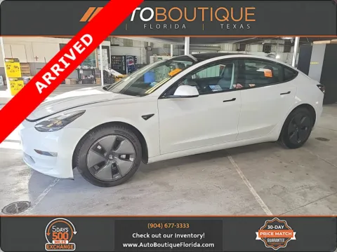White 2021 Tesla Model 3 Standard Range Plus for sale in Jacksonville, FL