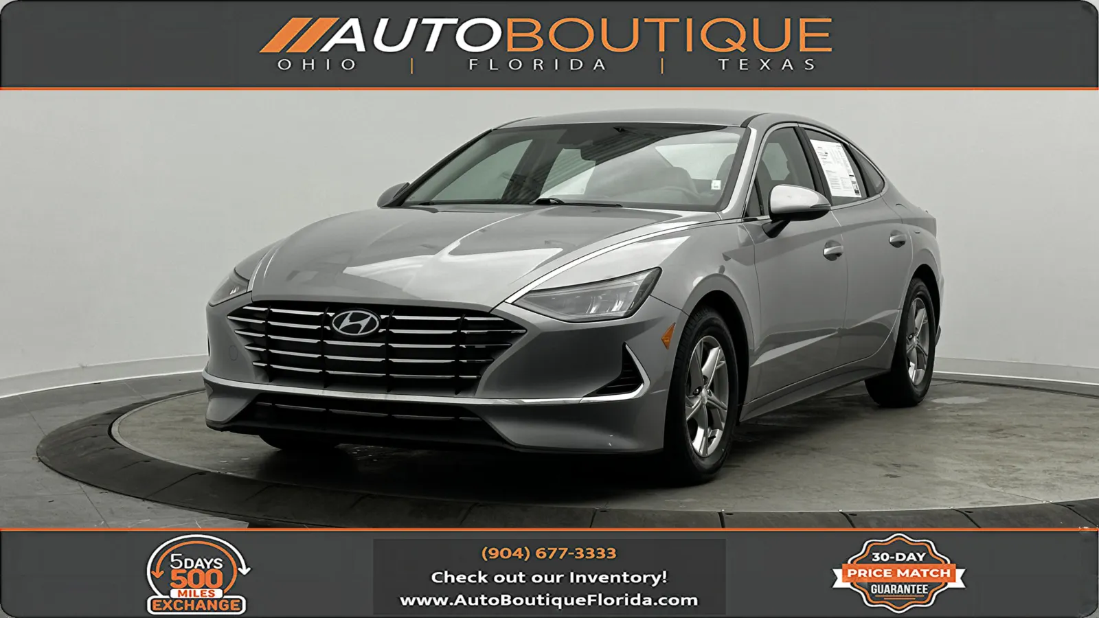 Silver 2023 Hyundai Sonata SE for sale in Jacksonville, FL