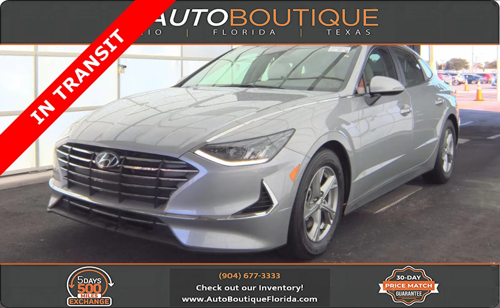 Silver 2023 Hyundai Sonata SE for sale in Jacksonville, FL