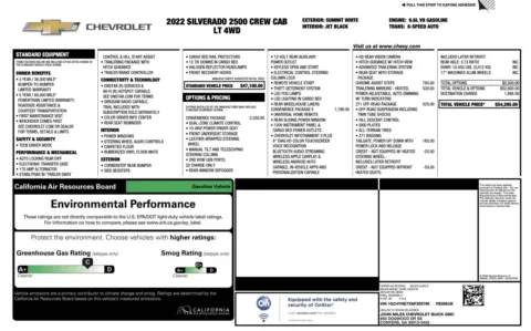 Photos of 2022 Chevrolet Silverado 2500HD LT for sale in Jacksonville, FL at Auto Boutique Florida