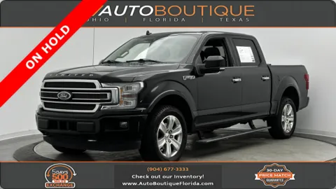 Black 2019 Ford F-150 Limited for sale in Jacksonville, FL