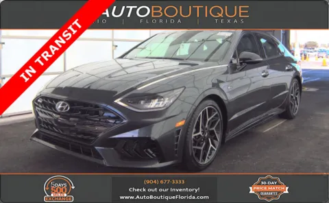 Gray 2022 Hyundai Sonata N Line for sale in Jacksonville, FL