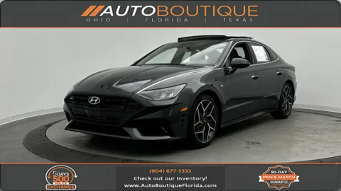 Gray 2022 Hyundai Sonata N Line for sale in Jacksonville, FL