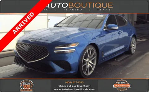 Blue 2022 Genesis G70 3.3T for sale in Jacksonville, FL