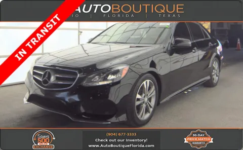Black 2016 Mercedes-Benz E-Class E 350 Sport for sale in Jacksonville, FL