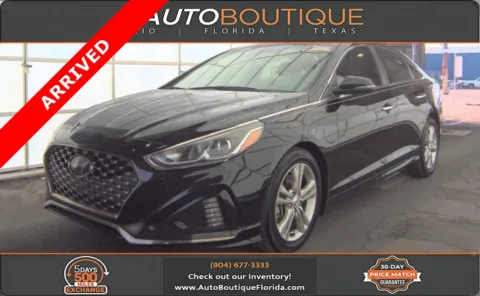 Black 2019 Hyundai Sonata SEL for sale in Jacksonville, FL