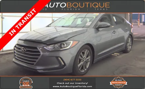 Gray 2018 Hyundai Elantra Value Edition for sale in Jacksonville, FL