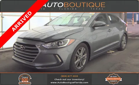 Gray 2018 Hyundai Elantra Value Edition for sale in Jacksonville, FL