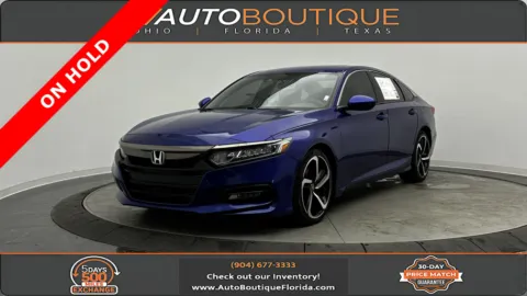 Blue 2019 Honda Accord Sedan Sport 2.0T for sale in Jacksonville, FL
