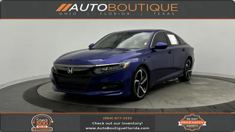 Blue 2019 Honda Accord Sedan Sport 2.0T for sale in Jacksonville, FL