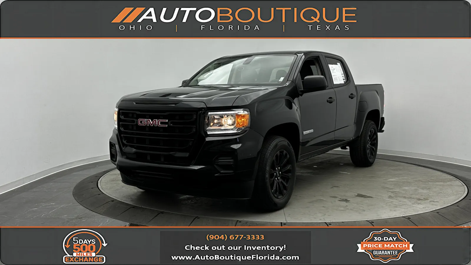 Black 2021 GMC Canyon 2WD Elevation Standard for sale in Jacksonville, FL