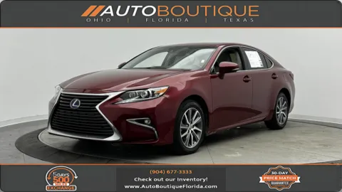Red 2017 Lexus ES 300h for sale in Jacksonville, FL