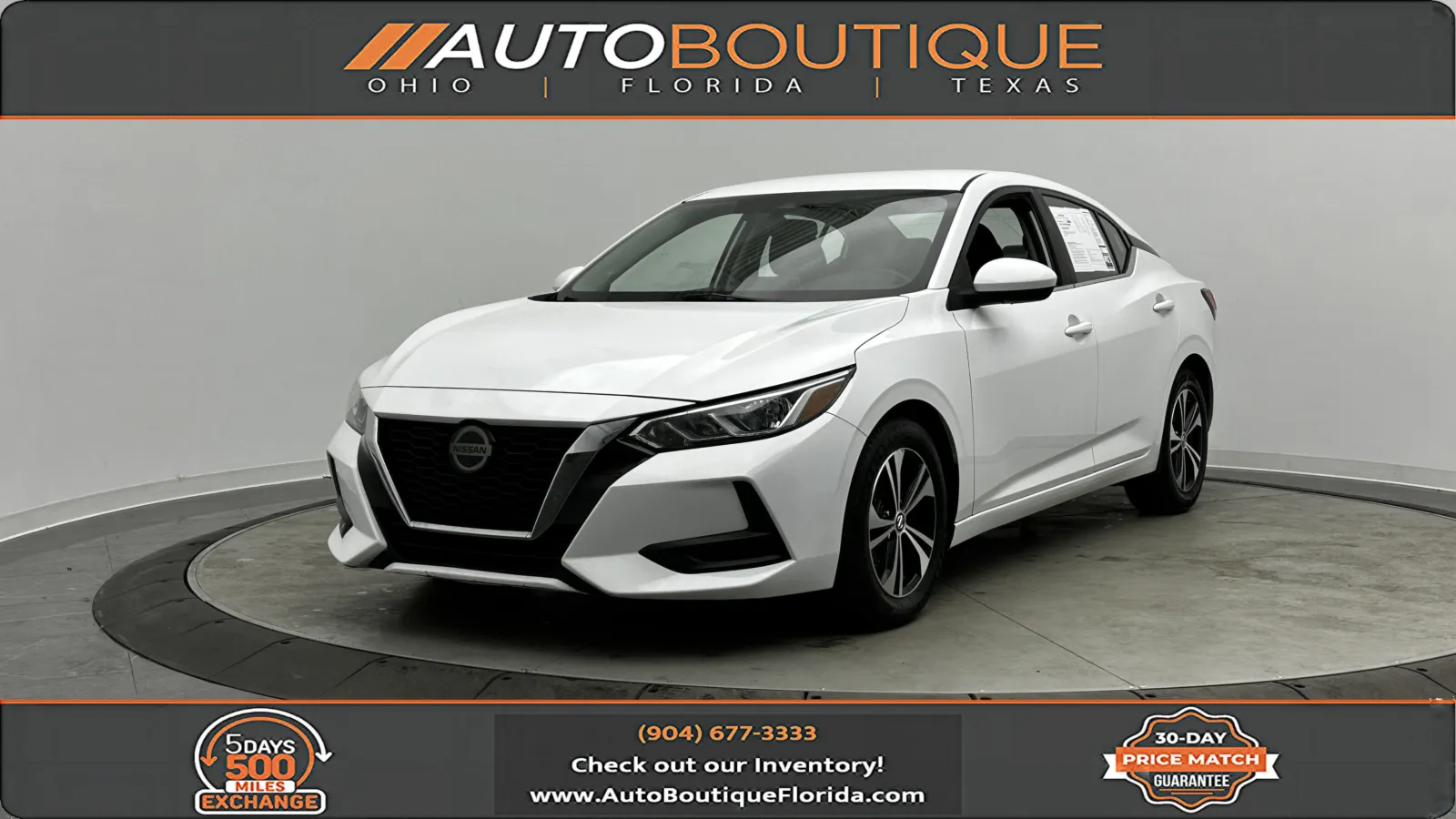 2021 Nissan Sentra SV for sale in Jacksonville, FL