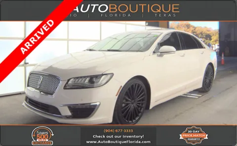 White 2017 Lincoln MKZ Reserve for sale in Jacksonville, FL