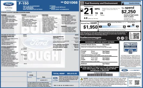 Photos of 2021 Ford F-150 XLT for sale in Jacksonville, FL at Auto Boutique Florida